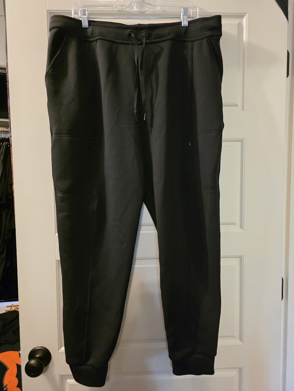 Mens Joggers With Zipper Pockets Size XL
